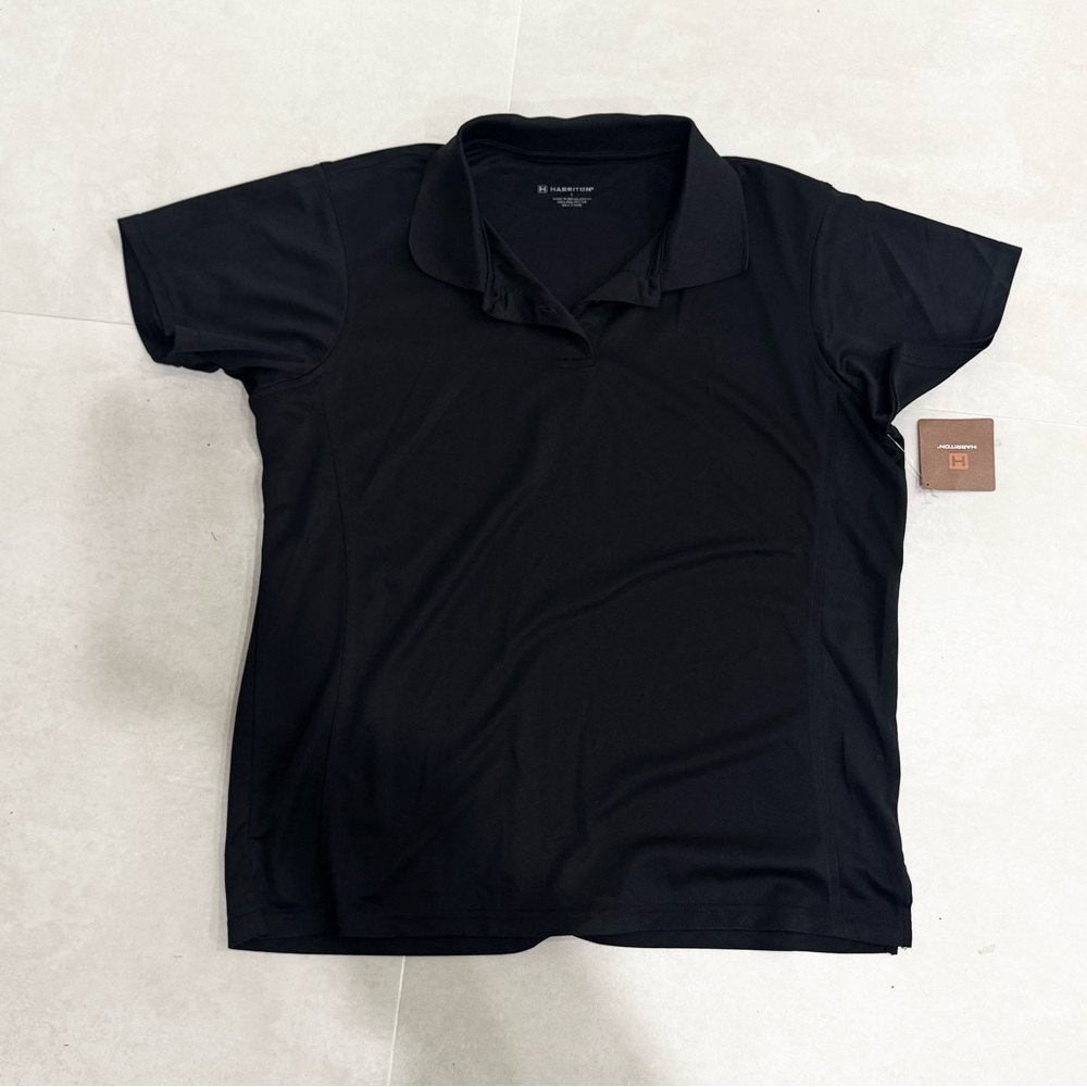 Black Kids Polo Shirt